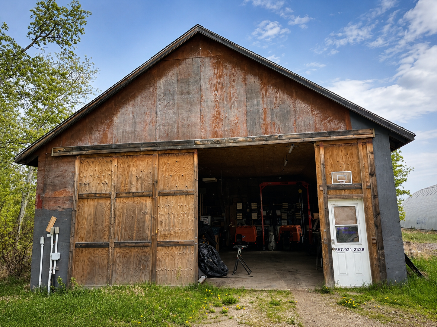 Red Shop Exterior